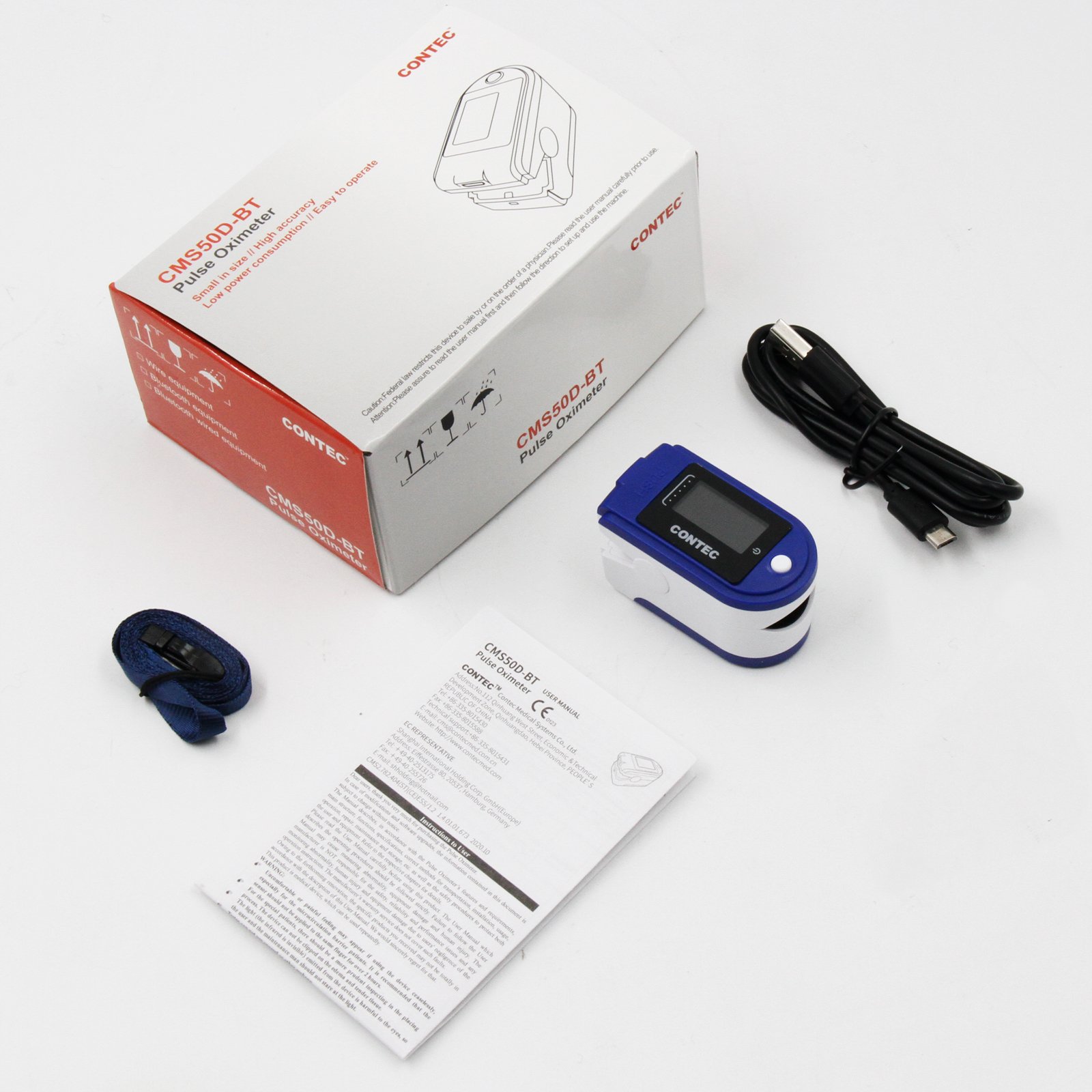 Fingertip Pulse Oximeter Blood Oxygen SPO2 Heart Rate O2 Patient Monitor Fingertip Pulse Oximeter Blood Oxygen SPO2 Heart Rate O2 Patient Monitor