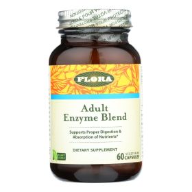 Flora - Enzyme Blend Adult - 1 Each-60 Vcap