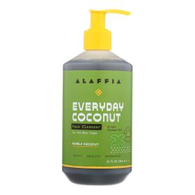 Alaffia Coconut Cleansing Face Wash - 1 Each - 12 Fz