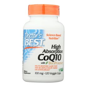 Doctor's Best - Coq10 100mg - 1 Each-120 Vcap