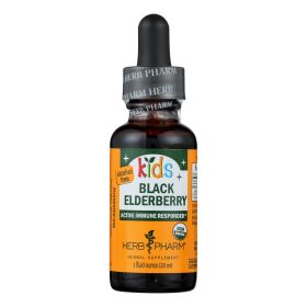 Herb Pharm - Kids Black Eldbry Glcry - 1 Each-1 Fz