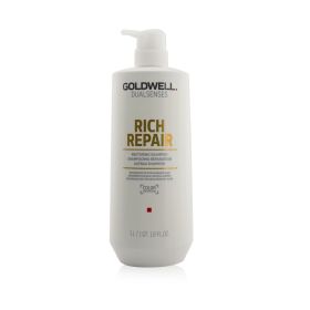 GOLDWELL - Dual Senses Rich Repair Restoring Shampoo (Regeneration For Damaged Hair) 1000ml/33.8oz