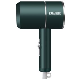 Hair Dryer Blow Household Electric Hairdressing Blow Adjustment Air Dryer Cold And Hot Air Blower (Option: US-Green)