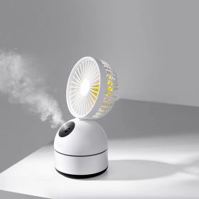 Fan humidifier (Color: White)