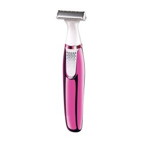 Women's Shaver Wet And Dry Washing (Option: Purplish Red-USB)