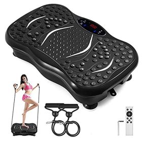 Mini Mini Fat Machine Lazy Vibration Sports Shake Shake Machine Body Shaping Machine (Color: Black)